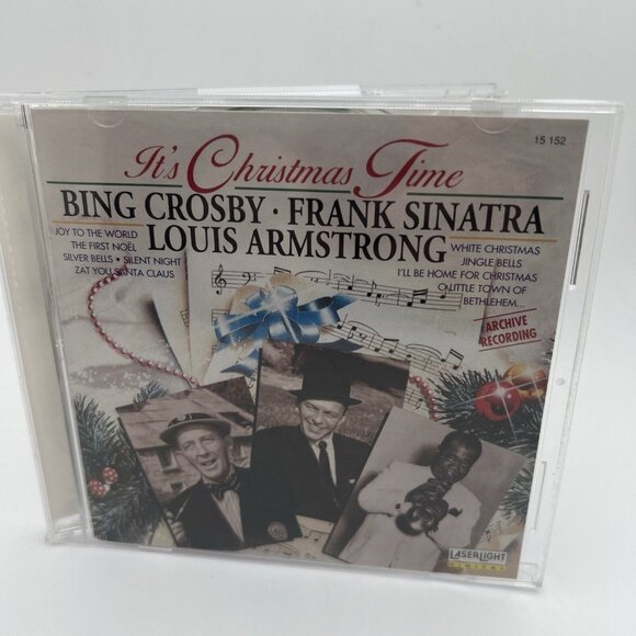 It’s Christmas Time – Bing Crosby – Frank Sinatra – Louis Armstrong music CD CD7 - Picture 1 of 3